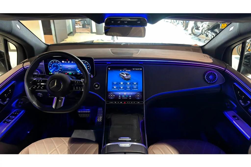 Mercedes-Benz EQE-klasse 350 4Matic Sport Editi € 74.950,0, Automaat, Adaptive Cruise Control, Bruin, EQE