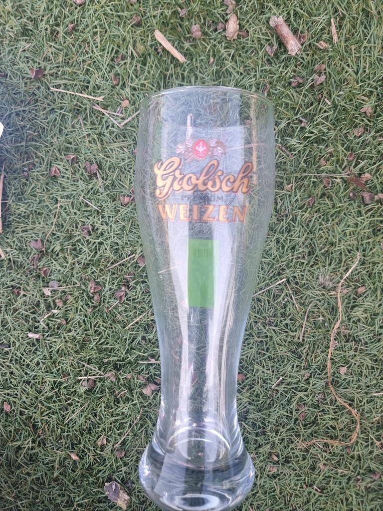 Grolsch Premium Weizen Bierglas - Verzamelaars Gilde, Ophalen of Verzenden, Nieuw, Glas of Glazen, Grolsch