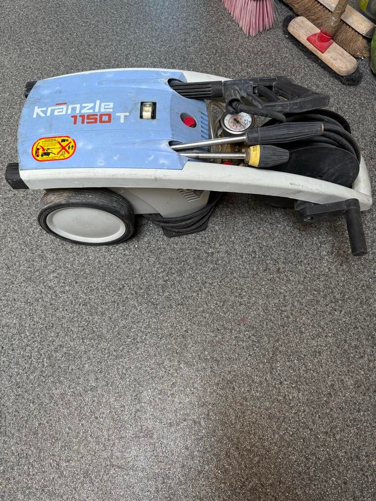 Kranzle 1150 T hogedrukreiniger, Ophalen of Verzenden, Gebruikt, Elektrisch, Met regelbare waterdruk