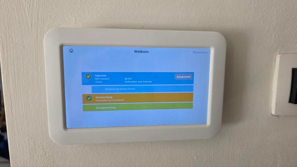 Eneco Toon thermostaat, voor de hobbyist, Ophalen of Verzenden, Gebruikt