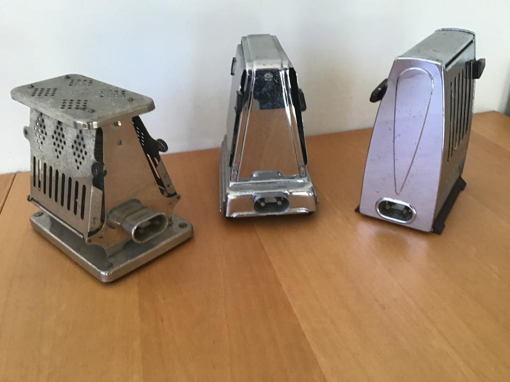 3 antieke broodroosters, Antiek en Kunst, Ophalen