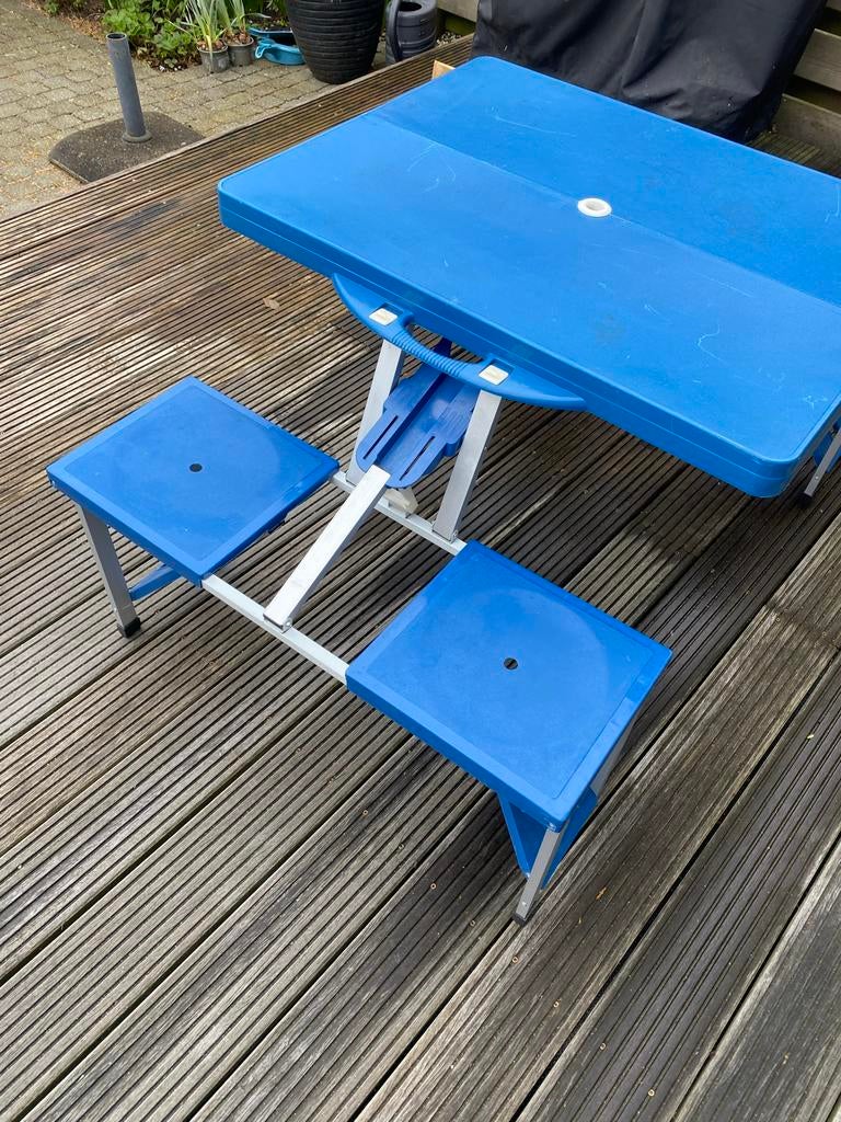 Picknicktafel voor kinderen, opvouwbaar, Kinderpicknicktafel, Overige materialen, Gebruikt, Ophalen of Verzenden