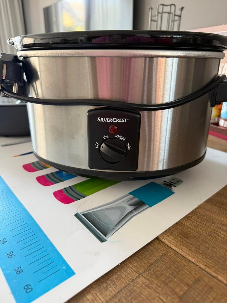 SilverCrest slowcooker NIEUW, Witgoed en Apparatuur, Slowcookers, Ophalen, Timer, Nieuw
