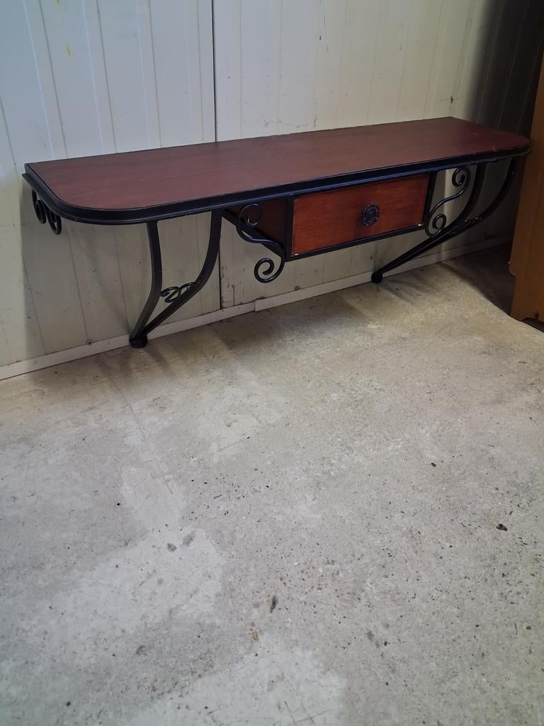 Sidetable met lade, Huis en Inrichting, Tafels | Sidetables, Ophalen, 25 tot 50 cm, Rechthoekig, 100 tot 150 cm