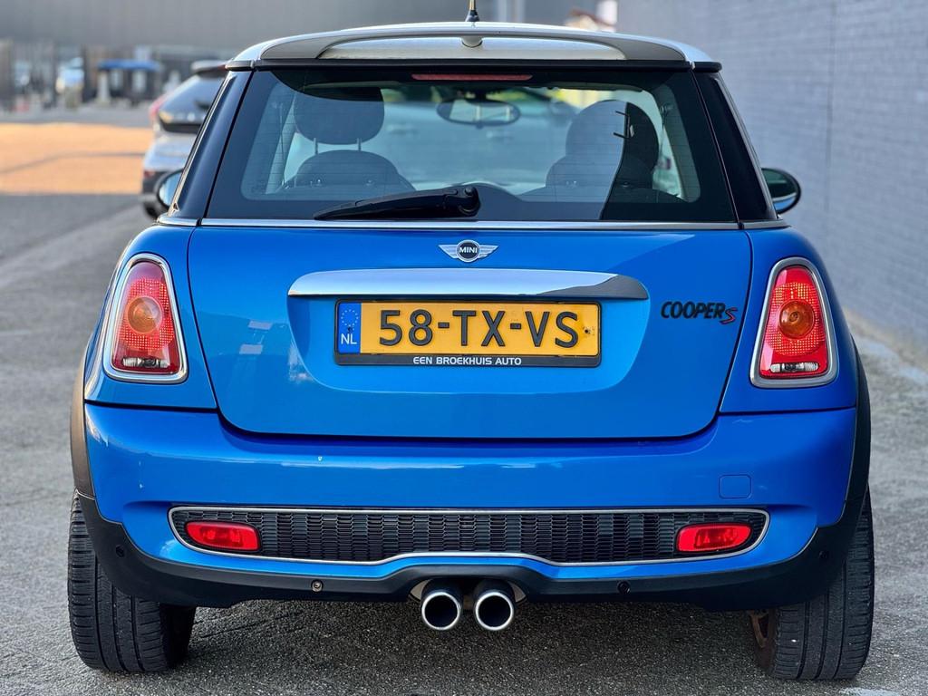Mini Mini 1.6 Cooper S Chili/ORIGINEEL NL/KM MET NAP/INCL JA, Gebruikt, 4 cilinders, Leder en Stof, 49 €/maand