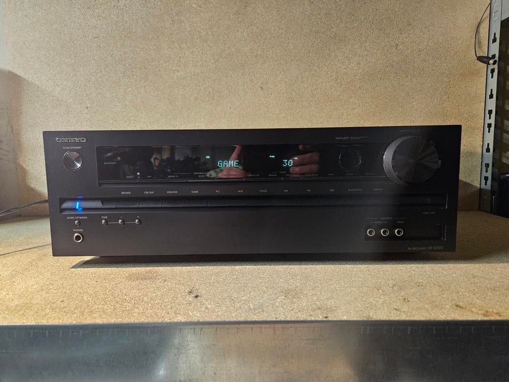Onkyo HT-R393 bluetooth Receiver - Nieuwstaat !, 70 watt of meer, Zo goed als nieuw, Overige spelers, Ophalen