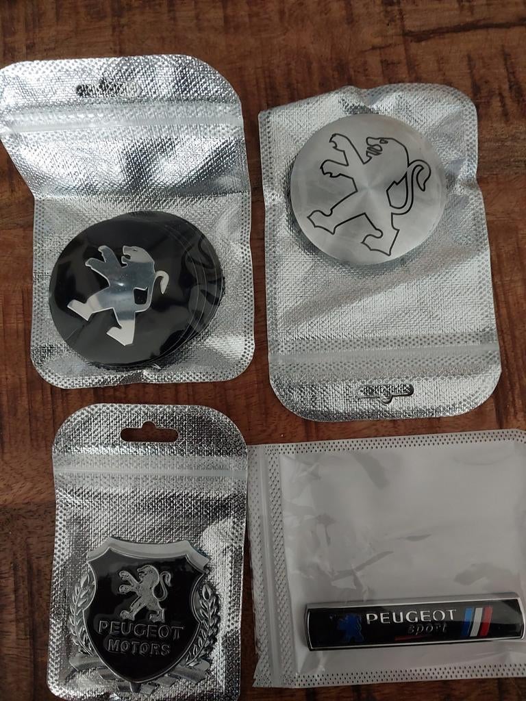 Peugeot Emblemen en Stickers - Diverse Modellen, Ophalen of Verzenden