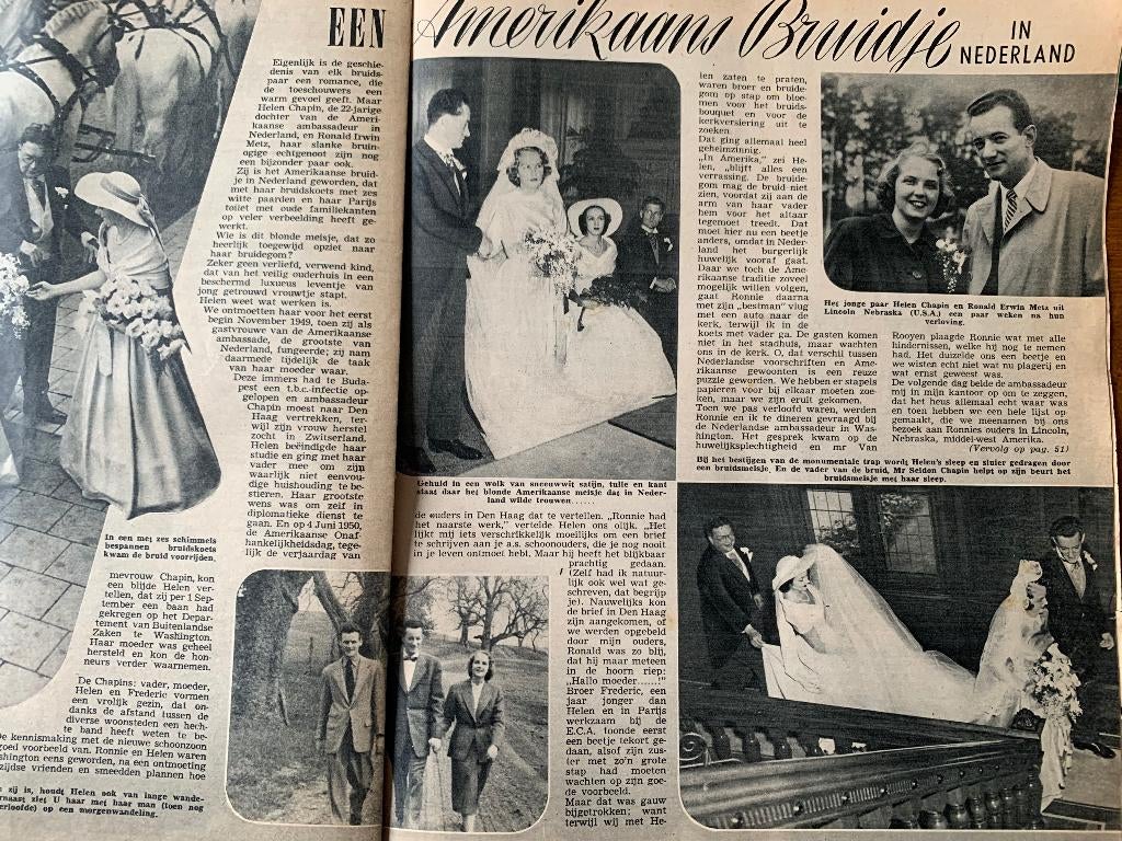 "Margriet" uit 1951, Ophalen of Verzenden, Gelezen, Damesbladen