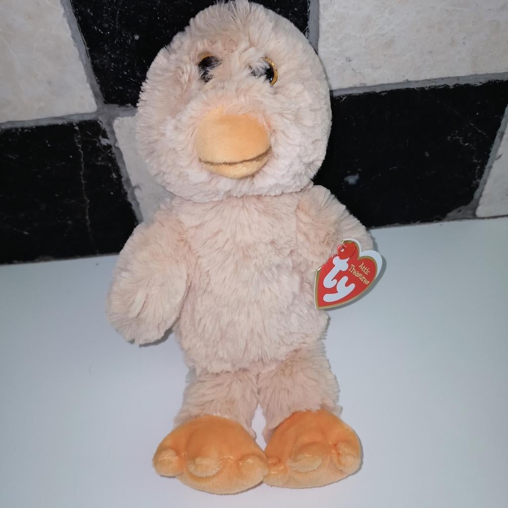 Ty attic treasures debbie 4-10-2017, Eend, Klein (minder dan 20 cm), Ty, Wasbaar