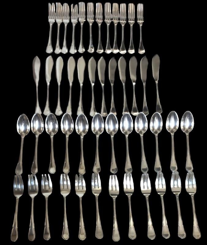 48-delig Laderier visbestek., Ophalen of Verzenden