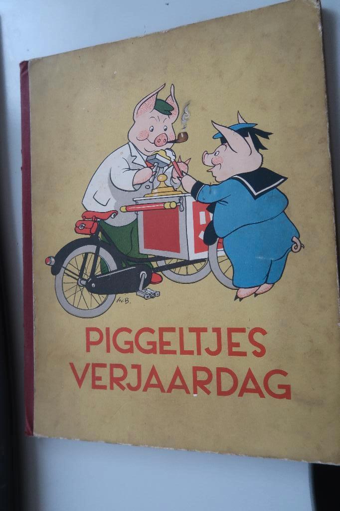 Piggeltjes verjaardag-1950,kompas den Haag,Harmsen van Beek, Ophalen of Verzenden, Gelezen, Harmsen van Beek, Fictie algemeen
