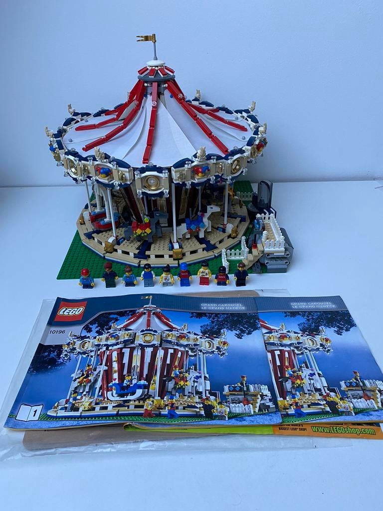 Lego Creator Expert 10196 Grand Carousel, Kinderen en Baby's, Speelgoed | Duplo en Lego, Zo goed als nieuw, Lego, Complete set