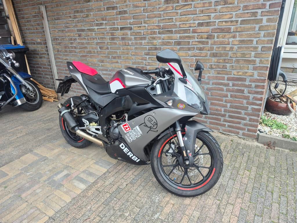 Derbi GPR 50 (met derbi 125cc blok), Ophalen