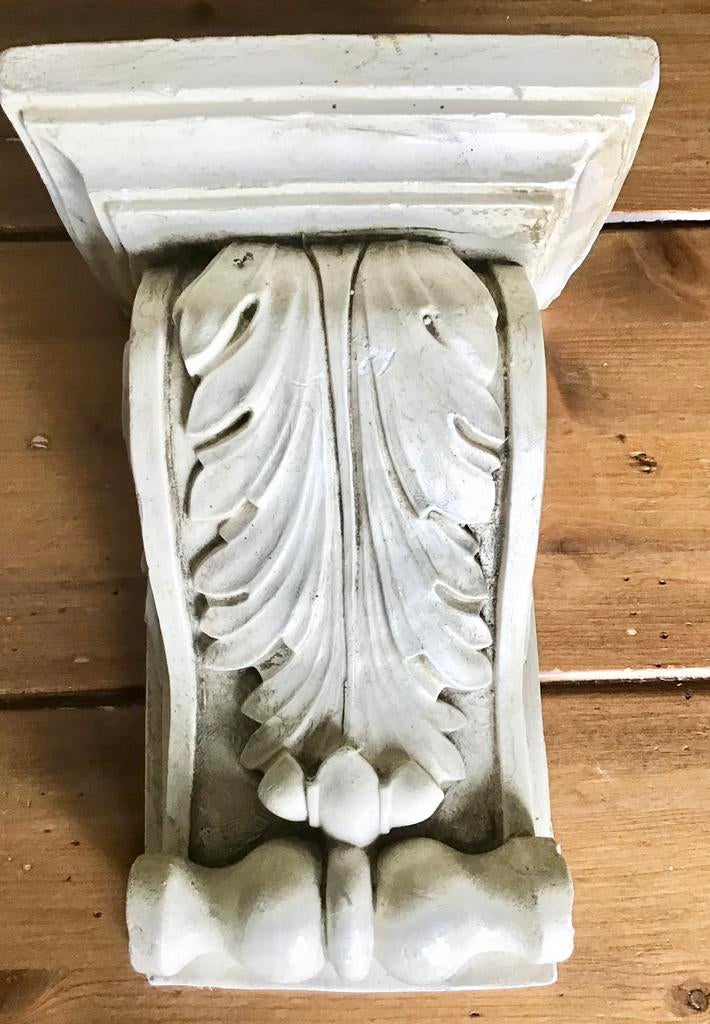 BETONNEN WAND ORNAMENT / PLANTENZUIL, Huis en Inrichting, Woonaccessoires | Zuilen en Pilaren, Zo goed als nieuw, Ophalen of Verzenden