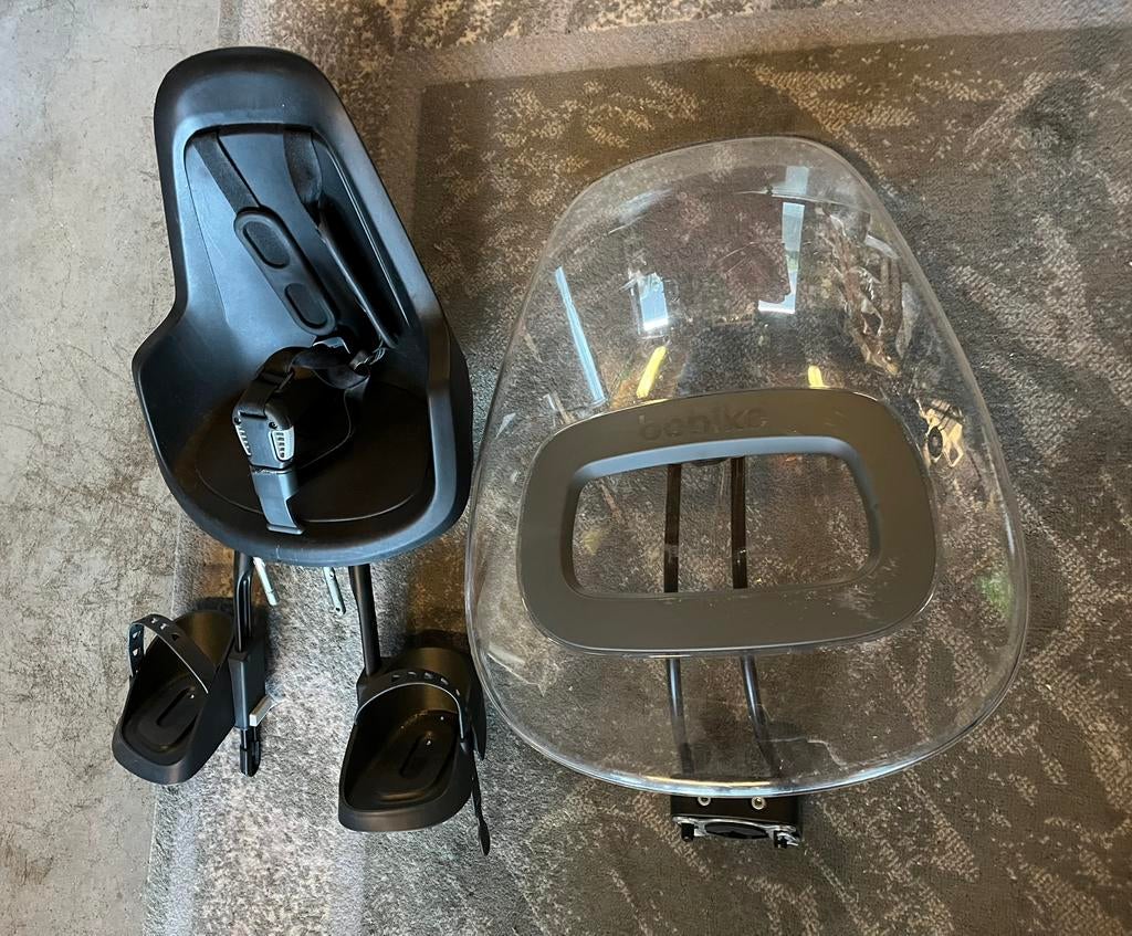 Fiets zitje voorop, Fietsen en Brommers, Fietsaccessoires | Fietsstoeltjes, Ophalen, Bobike voorzitje, Voorzitje, 0 t/m 13 kg