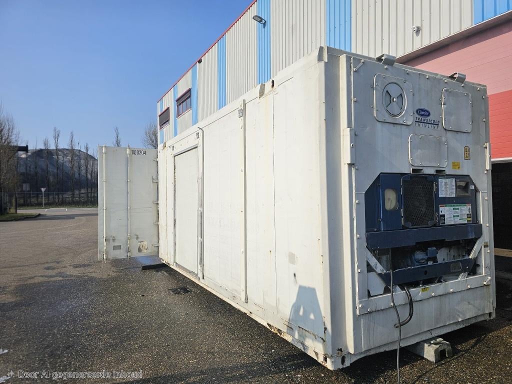 koelcontainer vriescontainer koel container, Ophalen