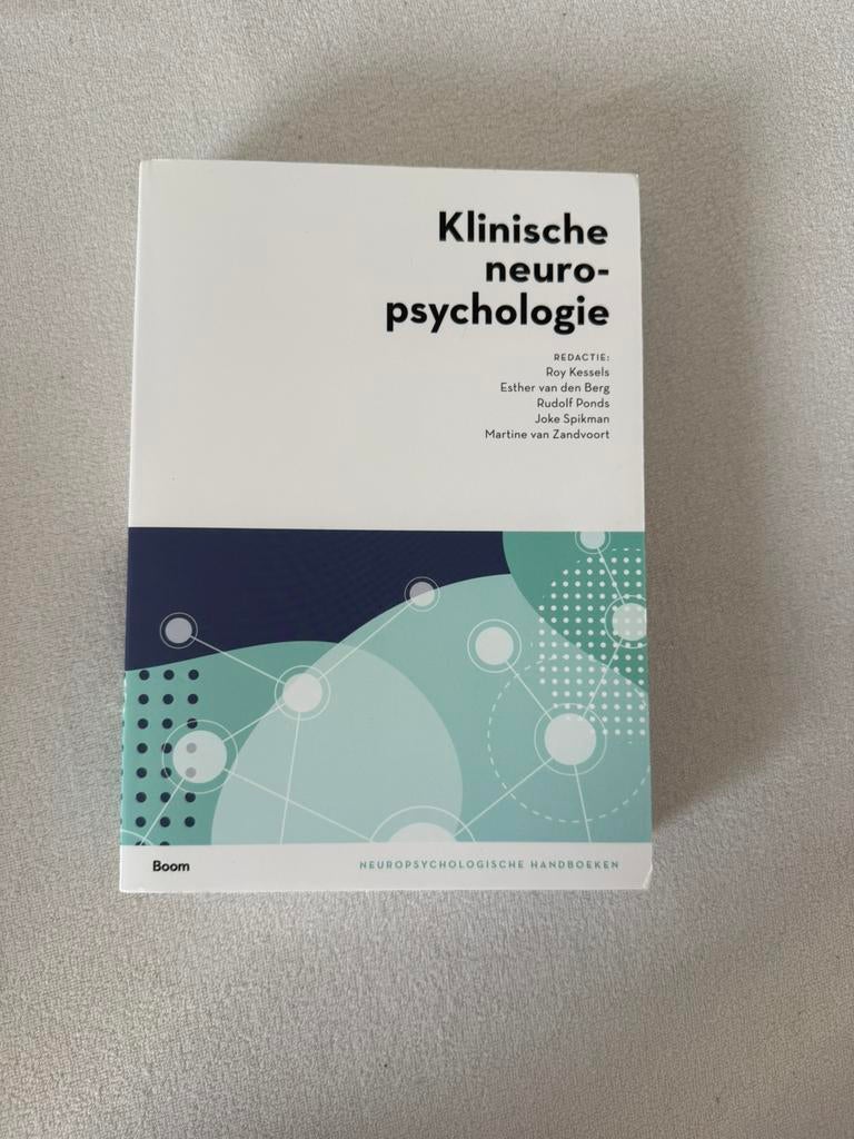 Klinische neuropsychologie, Ophalen of Verzenden, Nieuw, Overige onderwerpen