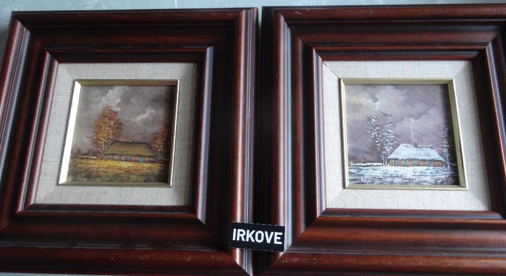 OLIEVERF 2 X BOERDERIJ IN LANDSCHAP * Jan de Vries *, Antiek en Kunst, Verzenden