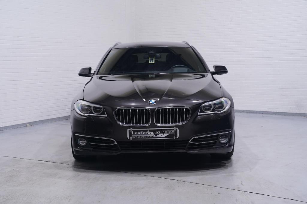 BMW 5-serie Touring 535d Luxury line NAP Navi Head up Sports, Automaat, Achterwielaandrijving, Gebruikt, 2993 cc