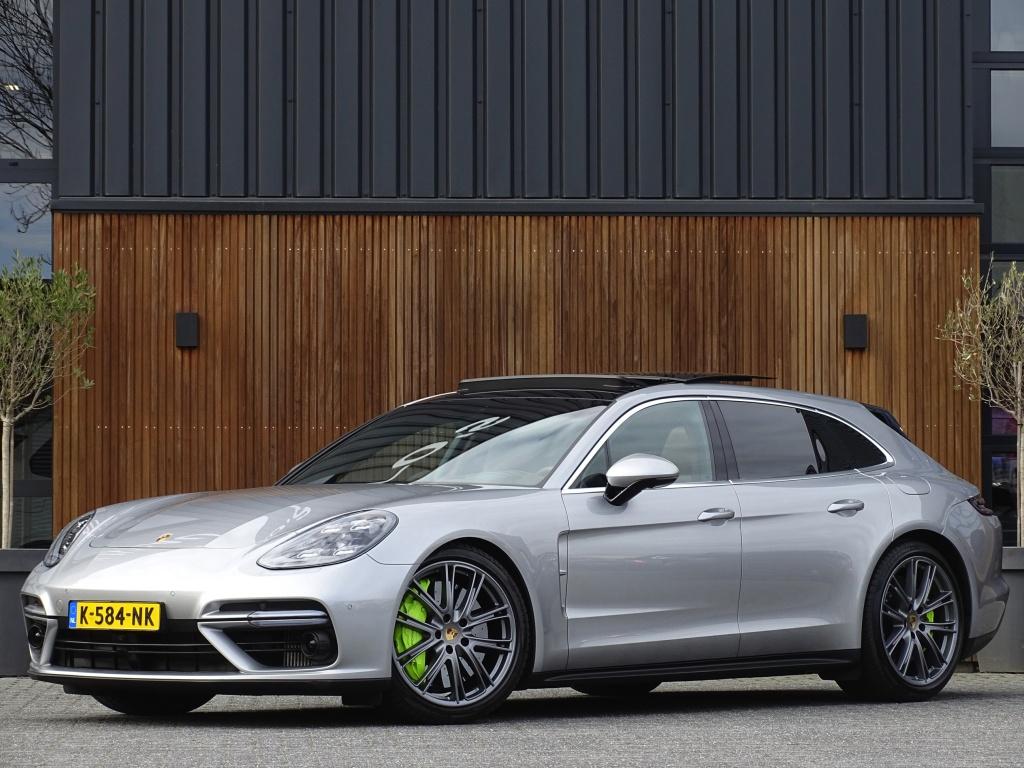 Porsche Panamera Sport Turismo 4.0 Turbo 680PK / Ceramic / B, Automaat, Gebruikt, 120 €/maand, Leder