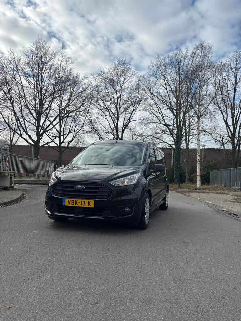 Ford Transit Connect 230 L2 1.5 Tdci 100pk High Payload, Auto's, Voorwielaandrijving, Euro 6, 4 cilinders, Zwart