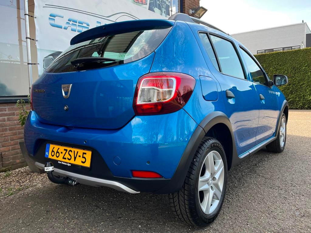 Dacia Sandero 0.9 TCe Stepway Lauréate|Trekhaak|Airco|Cruis, Voorwielaandrijving, Stof, Gebruikt, 31 €/maand