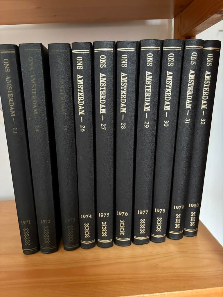 Ons Ansterdam gebundeld 1971-1980, Ophalen of Verzenden, 1960 tot 1980, Tijdschrift