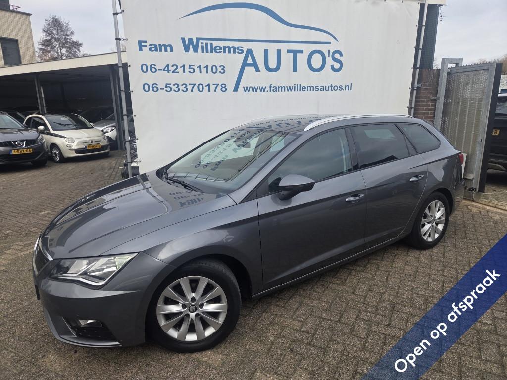 SEAT Leon ST 1.0 EcoTSI St. BnsI. (bj 2018), Stof, Gebruikt, Leon, Origineel Nederlands