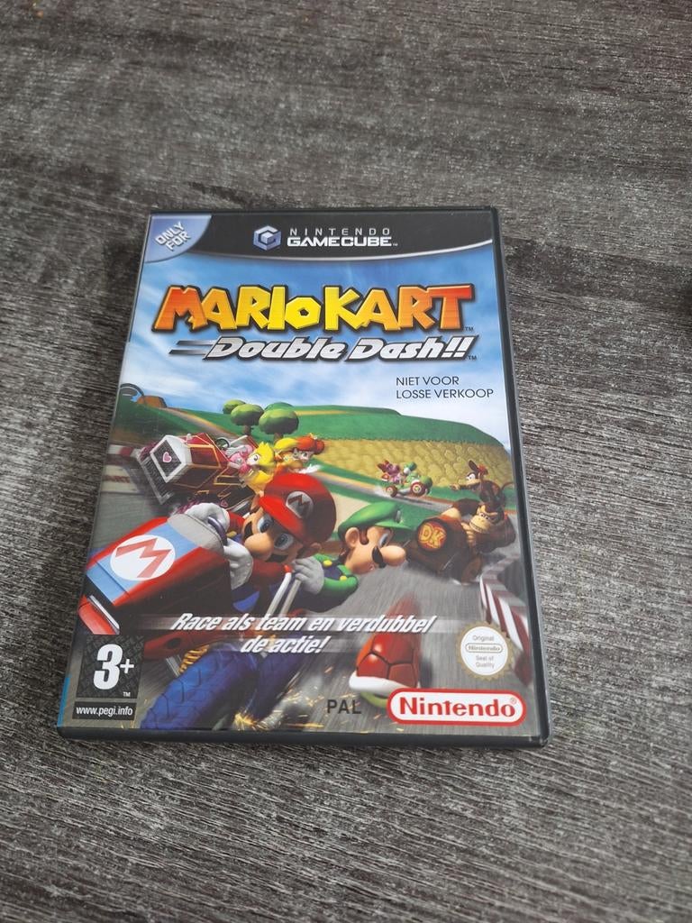 Mario kart double dash, Spelcomputers en Games, Ophalen, Racen en Vliegen, Zo goed als nieuw, 3 spelers of meer