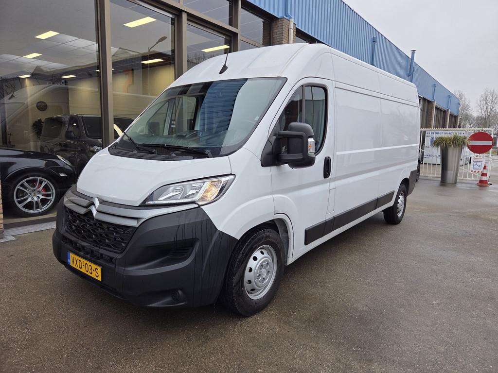 Fiat e Ducato = Citroen E-Jumper L3H2 SNELLADER ALS NIEUW SL, Auto's, Bestelauto's, Gebruikt, 3000 kg, Wit, Origineel Nederlands