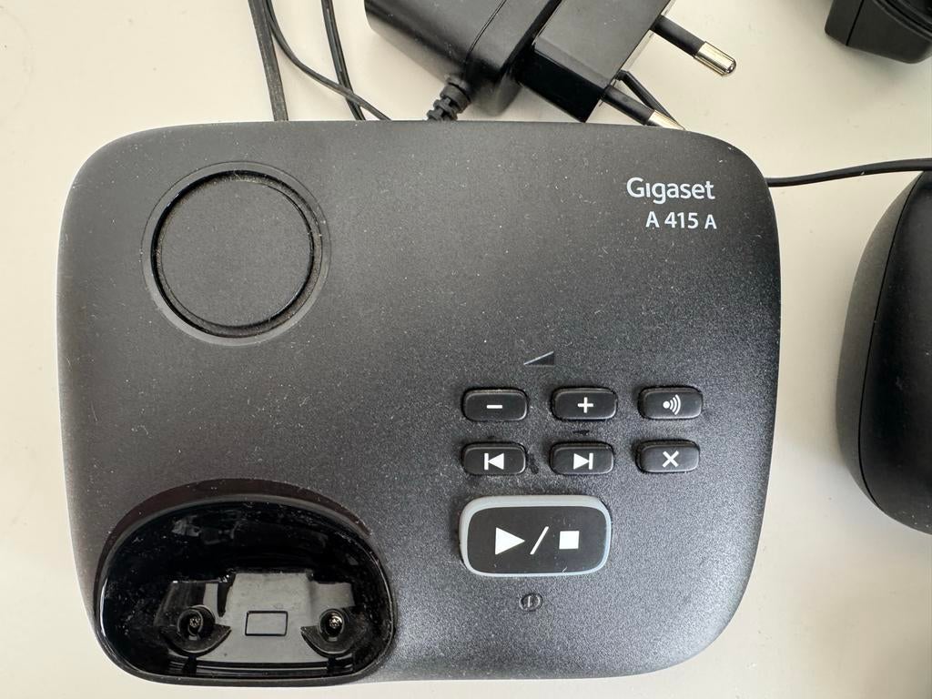 Siemens Gigaset A415A set met 3 telefoons, Telecommunicatie, Vaste telefoons | Handsets en Draadloos, Ophalen of Verzenden, Gebruikt