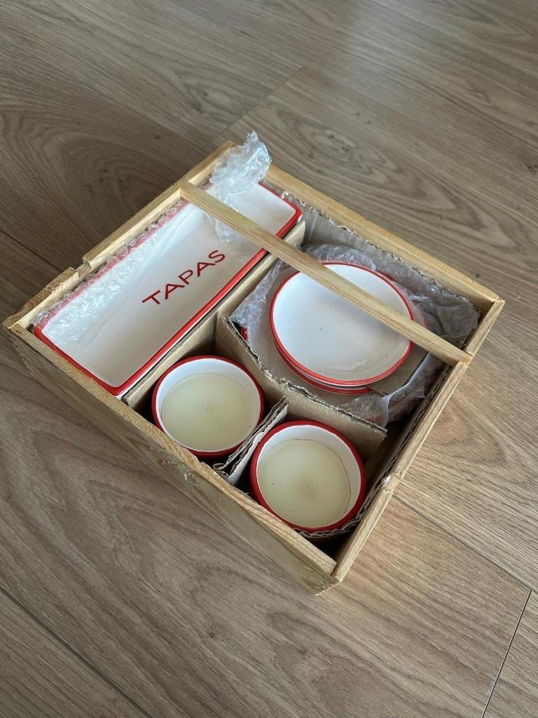 Tapas set, Ophalen, Nieuw, Schaal of Schalen, Overige stijlen