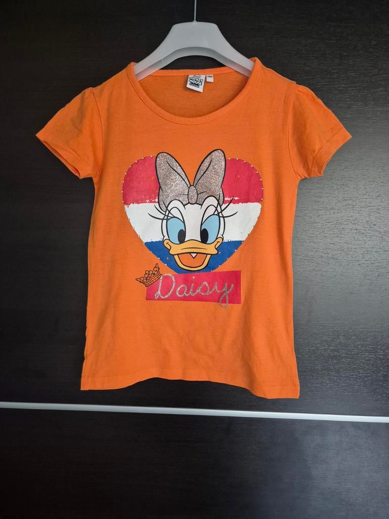 Oranje koningsdag  shirt, Ophalen of Verzenden, Zo goed als nieuw, Meisje, Shirt of Longsleeve