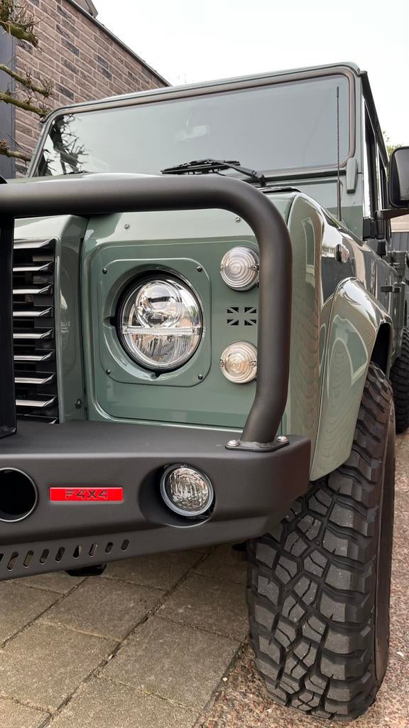 Defender koplamp omlijsting set headlight surrounds heritage, Auto-onderdelen, Ophalen of Verzenden, Nieuw