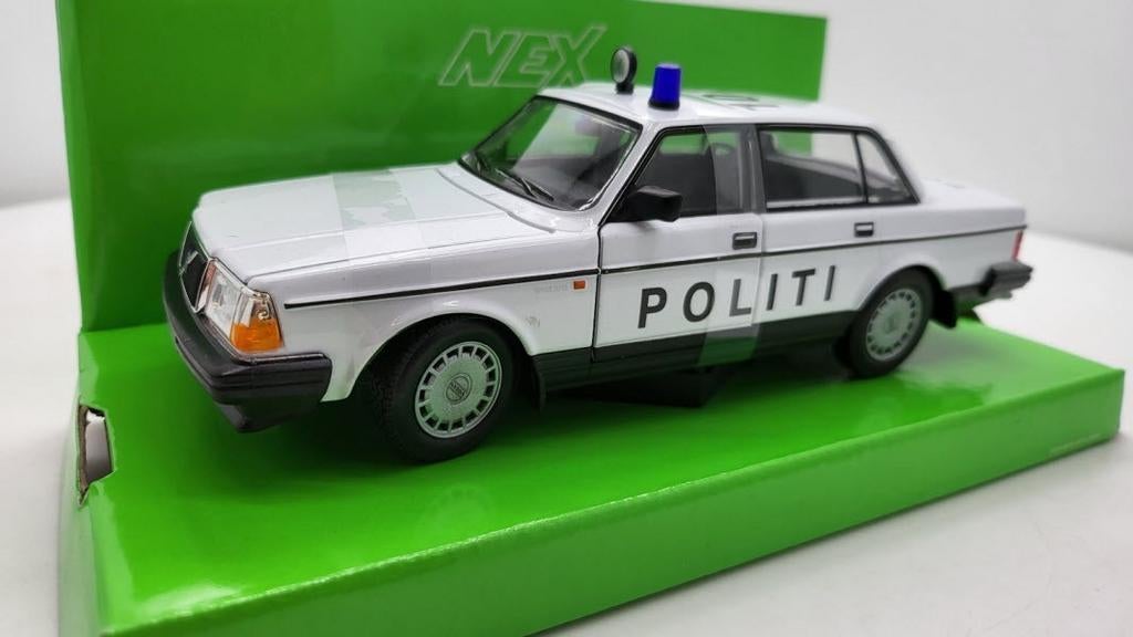 Volvo 240 GL Denemarken Politie, Ophalen of Verzenden, Nieuw, Welly