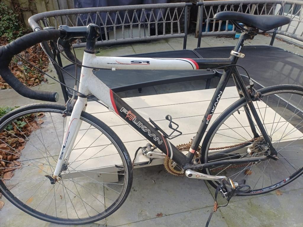 Racefiets merk Pelikan, 28 inch, Gebruikt, Aluminium, 57 tot 61 cm