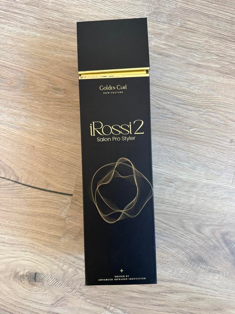 IRossi 2 Golden Curl Salon Pro Styler, Ophalen of Verzenden, Zo goed als nieuw, Krultang of Stijltang