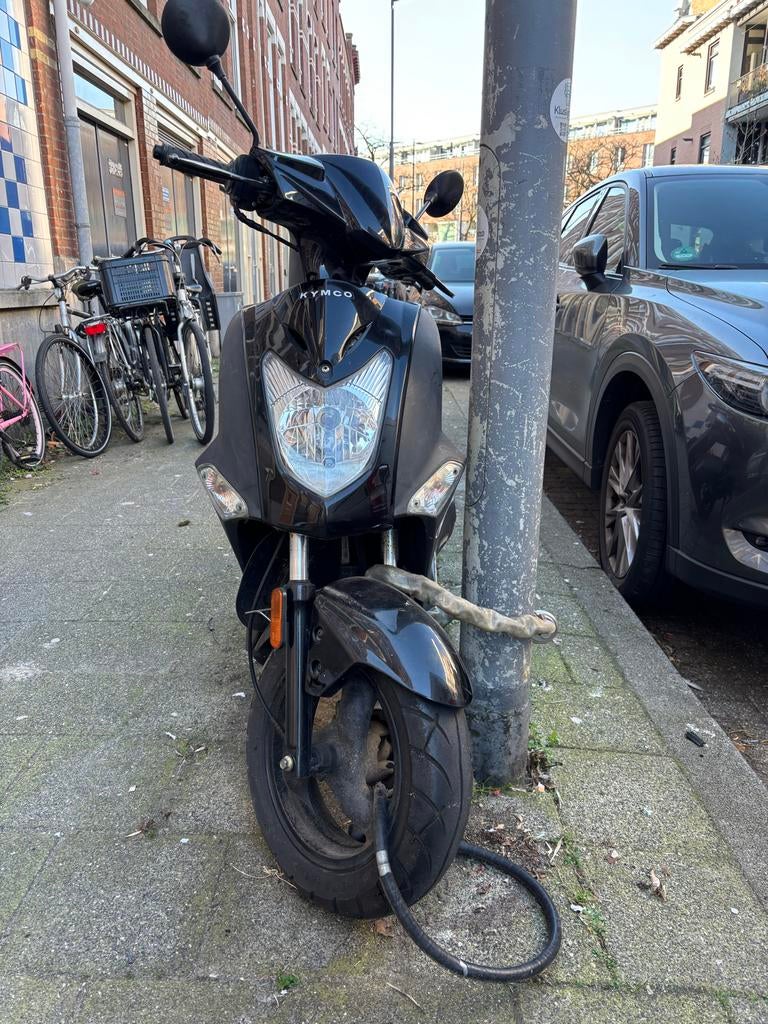 Kymco Agility 50cc Scooter - Zwart, Ophalen, Gebruikt, Maximaal 45 km/u, Agility