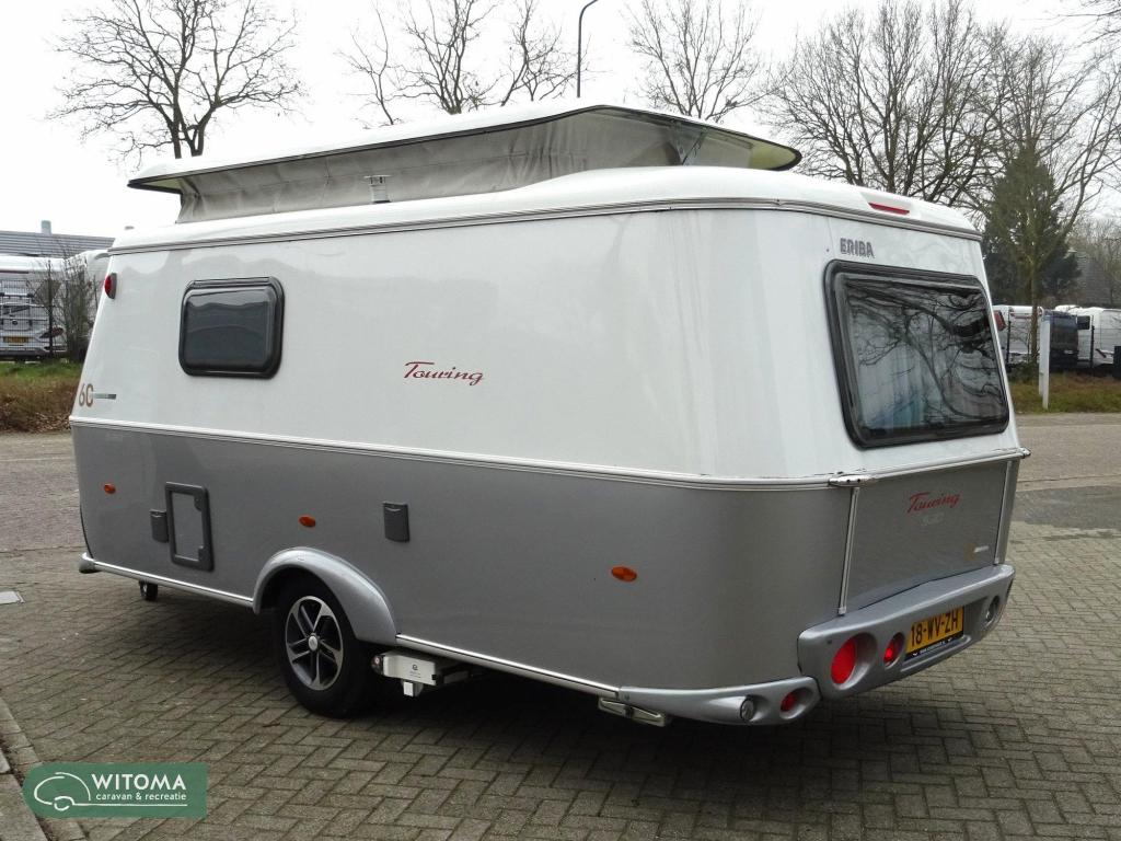 Eriba Touring - 60 Edition 530 Unico luifel + voorwand, Caravans en Kamperen, Standaardzit, Schokbreker, Bedrijf, 4 tot 5 meter