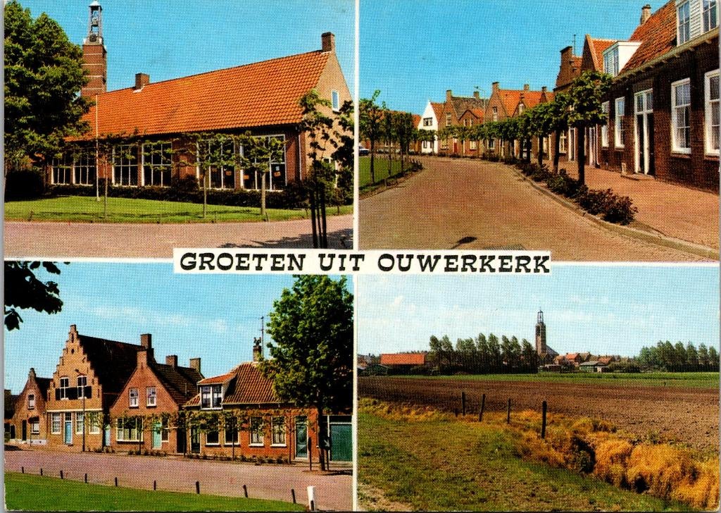 Groeten uit Ouwerkerk, Verzenden, 1960 tot 1980, Gelopen, Zeeland