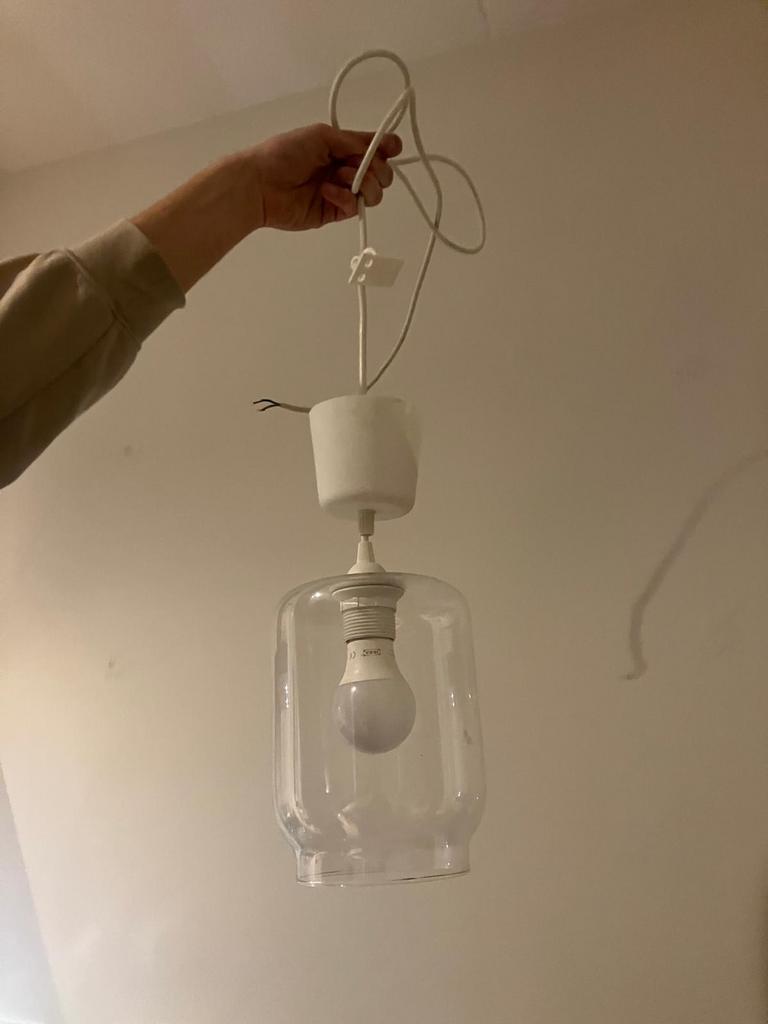 Ikea pendant lamp, Ophalen, Zo goed als nieuw