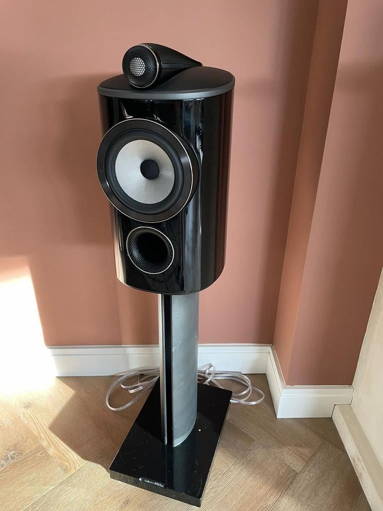 Schitterende Bowers&Wilkins 805 D4 speakers, Ophalen, Zo goed als nieuw, Bowers & Wilkins (B&W), 120 watt of meer