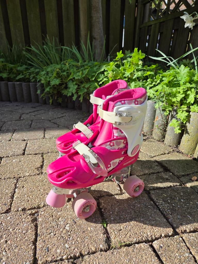 Rolschaatsen (32-36), Kinderen en Baby's, Speelgoed | Buiten | Rolschaatsen, Ophalen, Verstelbaar, Gebruikt, Kinderen