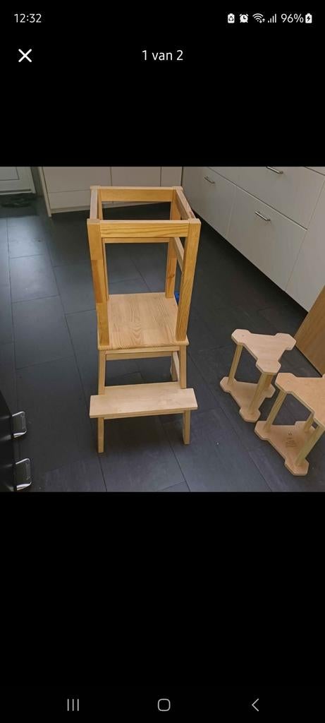 Leertoren / Keukenhulp voor peuter/kleuter, Ophalen, Gebruikt, Overige typen