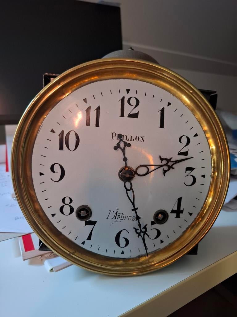 Mini comtoise met 2 veertonnen, Ophalen