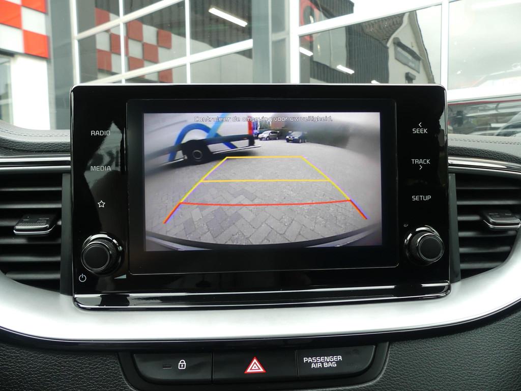 Kia Ceed Sportswagon 1.6 GDI PHEV DynamicLine *t/m 10de bouw, Stof, Gebruikt, Met garantie (alle), Zwart