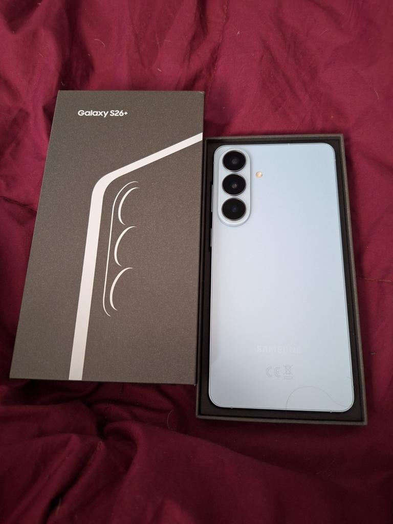 Samsung S26 Plus  Sky Blue 512 GB - Nieuw in doos, Overige modellen, Zwart, Touchscreen, Nieuw