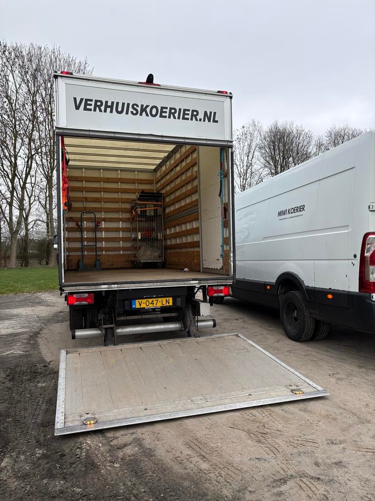 Verhuisbus / Bakwagen te huur, Inpakservice, Verhuizen binnen Nederland