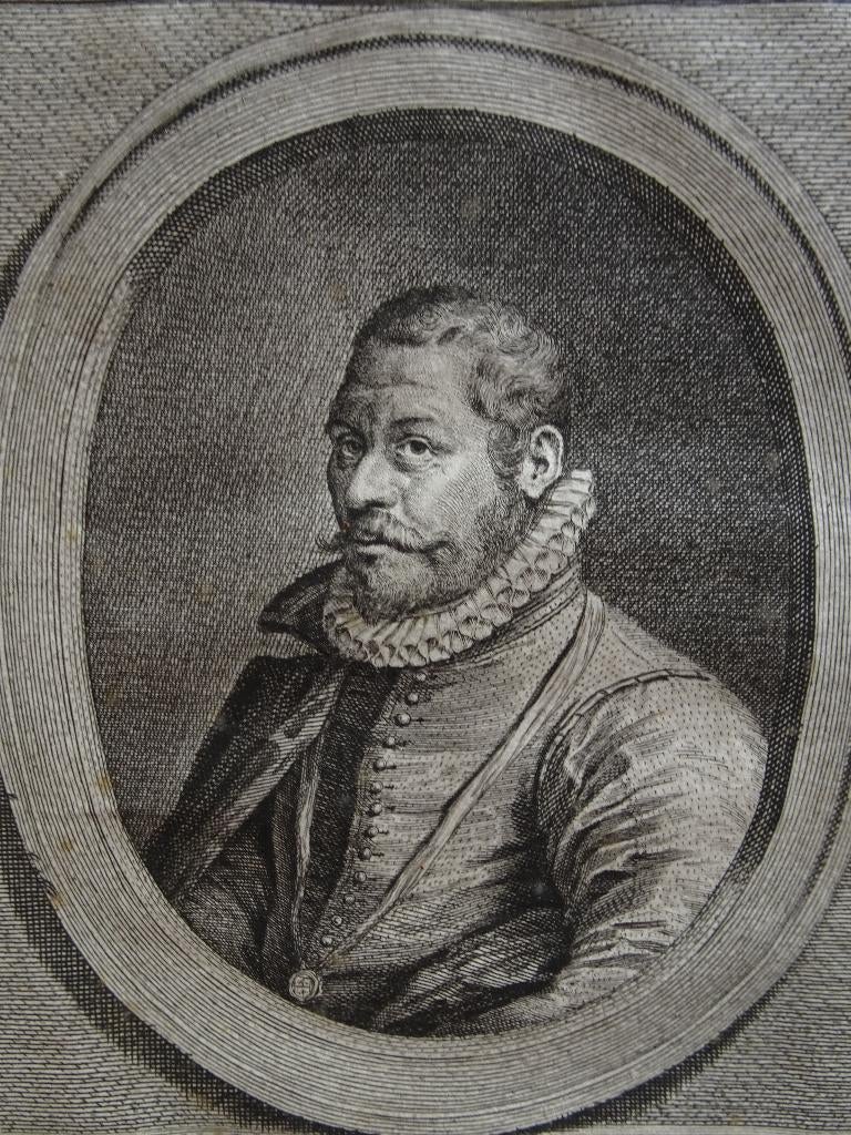 gravure Francois Maalzon, West Friesland,1752 J. Houbraken, Verzenden