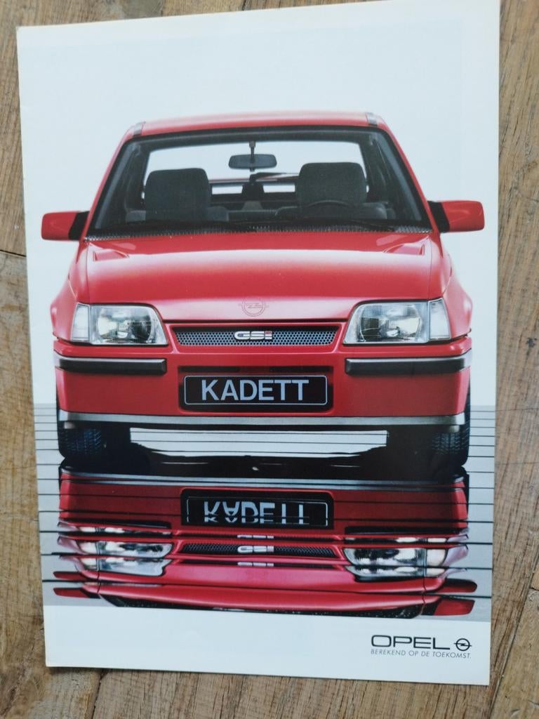 Opel Kadett Manta Corsa Monza Senator folder 1984, Opel, Zo goed als nieuw, Opel, Ophalen of Verzenden
